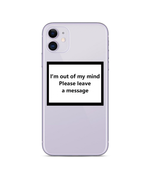 Husa iPhone OUT OF MY MIND